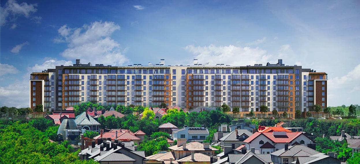 شقة نهر فونتانكا  في Уютная Квартира С Видом На Море Riviera City المظهر الخارجي الصورة